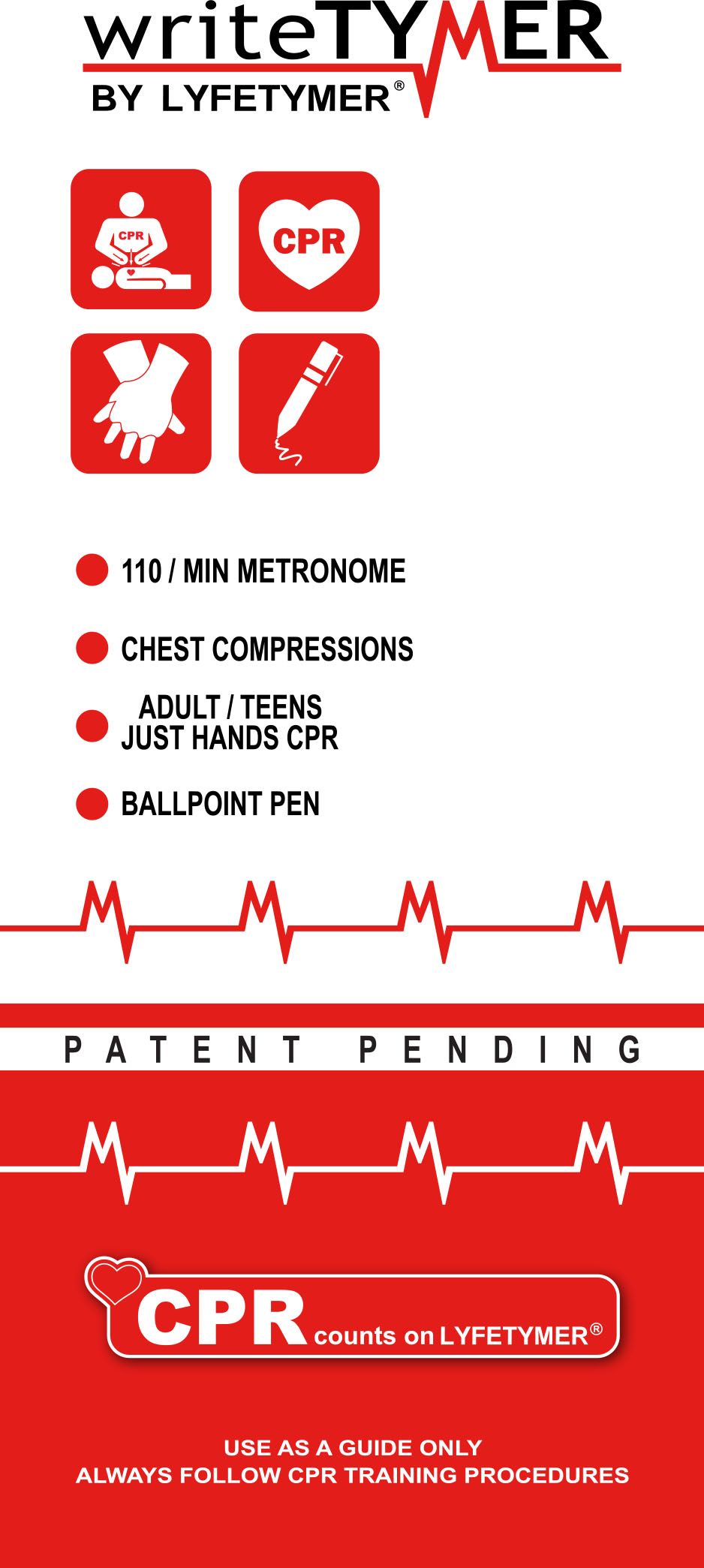 LYFETYMER Metronome Company Announces the World's First CPR Metronome
